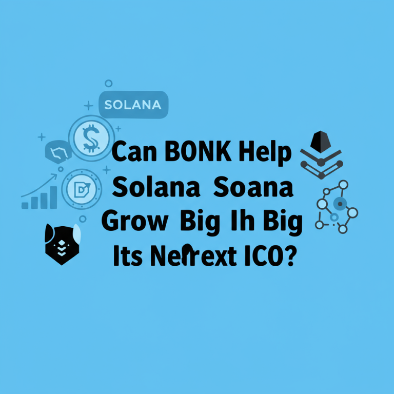 Can BONK Help Solana Grow Big with Its Next ICO?