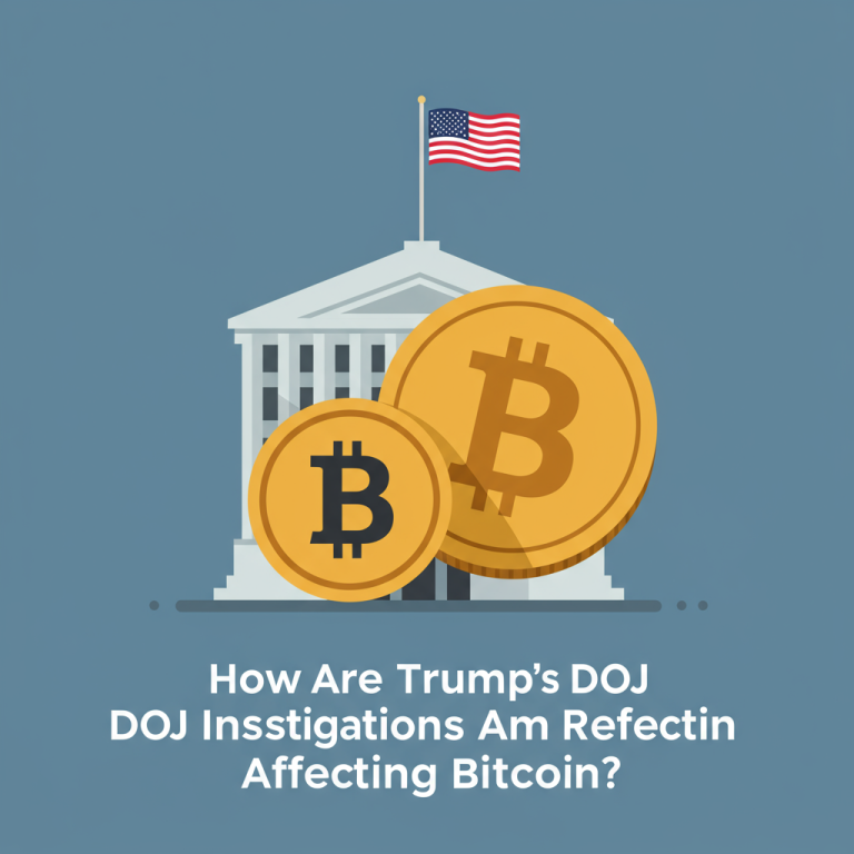How Are Trump’s DOJ Investigations Affecting Bitcoin?