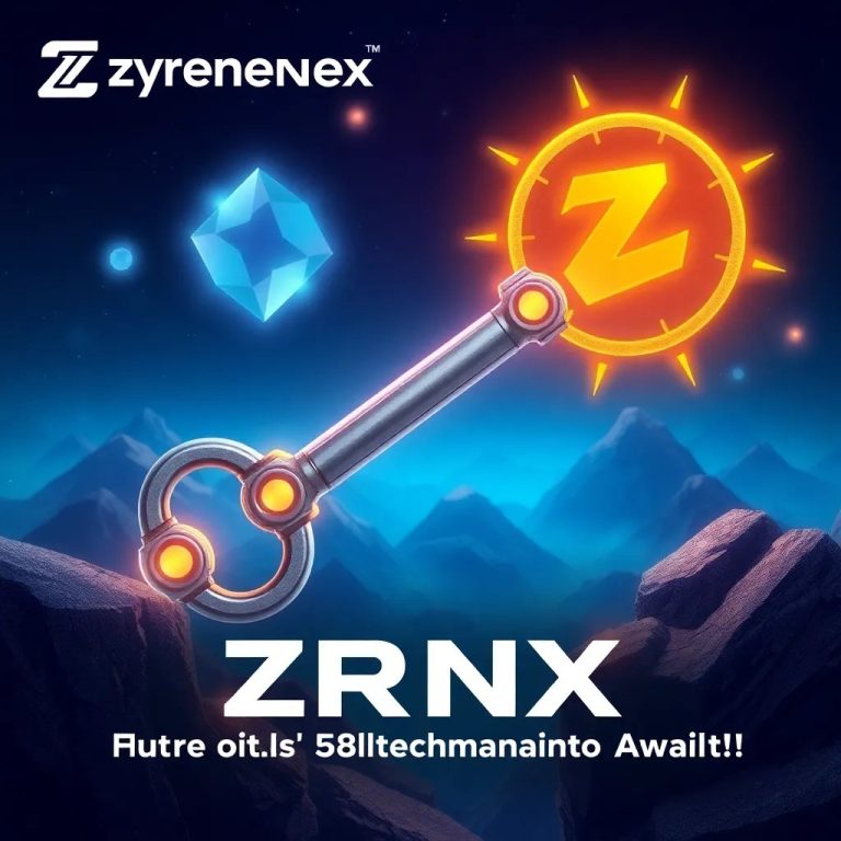 “Zyrenex Unleashes ZRNX: The Future of Scalable Blockchain Awaits!”